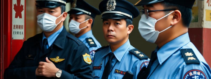 Hong Kong Crime and Policing Quiz