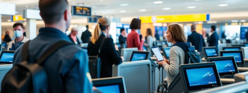 Airline Check-in Technology