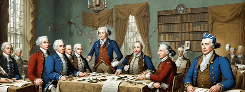 Launching the New Nation: Articles of Confederation and Constitutional Convention