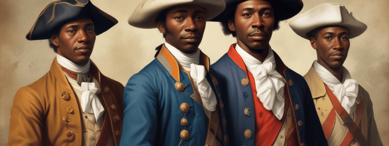 American Revolution: Slaves and Free Blacks