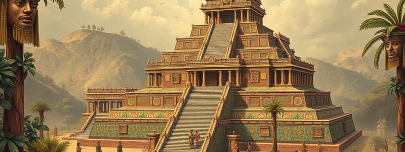 Aztec Achievements Flashcards