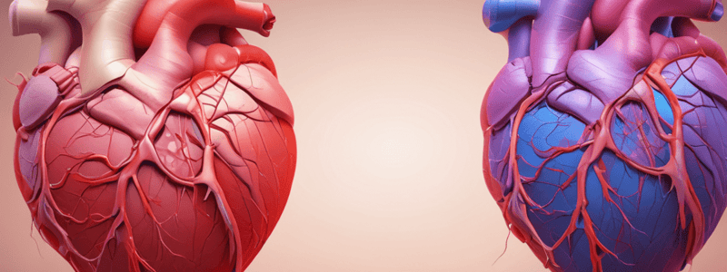 Coronary Artery Disease and Arteriosclerosis Quiz