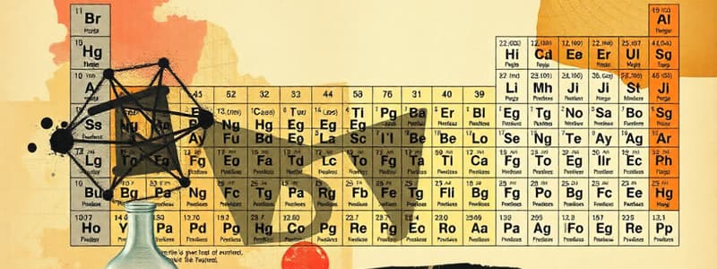 Chemistry Periodic Table Quiz