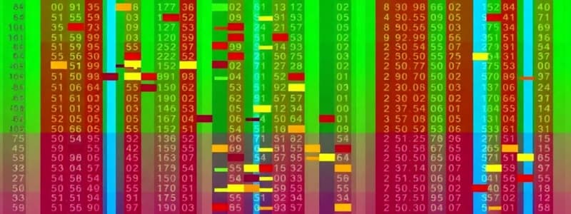 Score Matrices in Bioinformatics