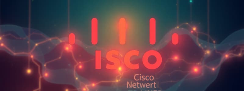 Cisco IOS Overview and Command Modes