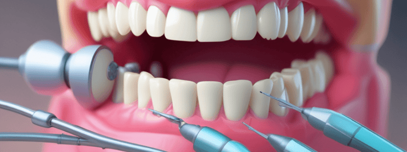 Operative Dentistry: Scope and Objectives