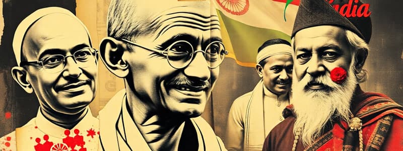 Key Leaders of the Indian Freedom Movement