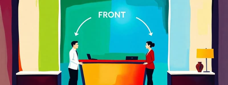 Front Office Management and Guest Cycle