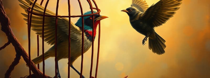 The Caged Bird and The Free Bird