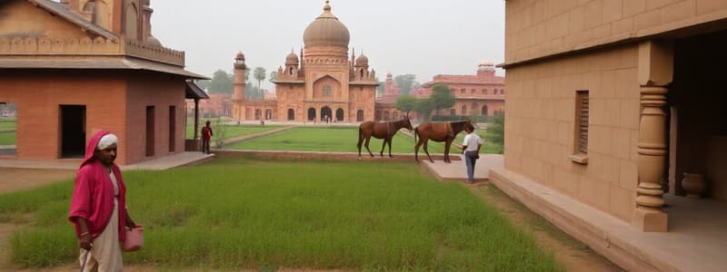 Agrarian Society in India (16th-17th Century)