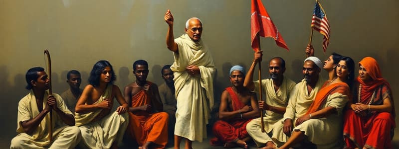 Gandhi's Satyagraha and Indian Freedom Movement