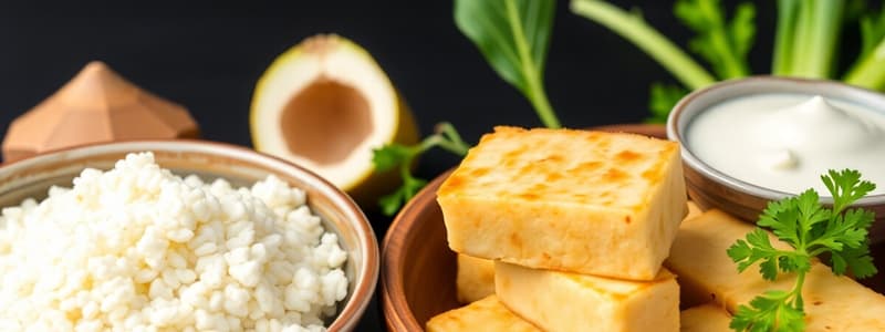 Nutrition Quiz - Soya and Tofu Benefits