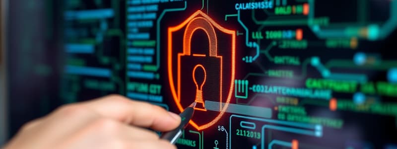 Cybersecurity Overview Quiz