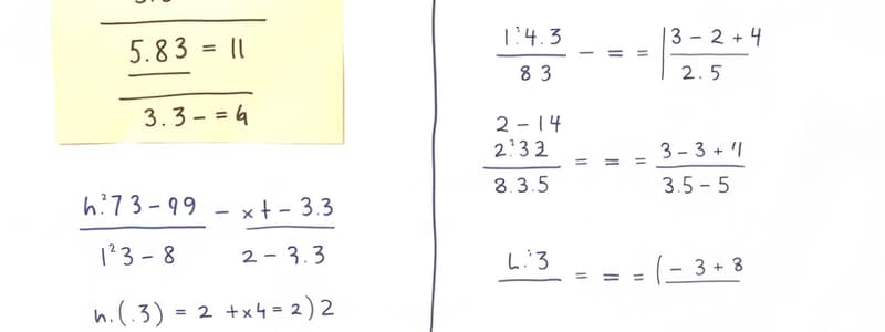 Proportional and Nonproportional Relationships