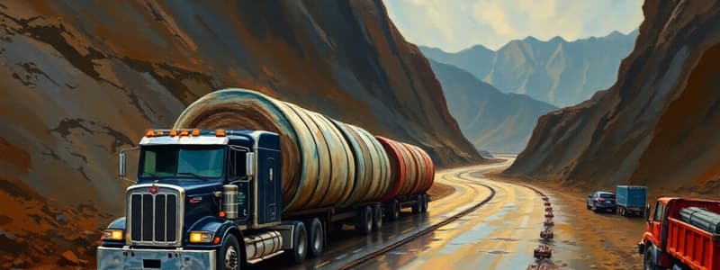 Supply Chain Basics: Inbound Road Transportation