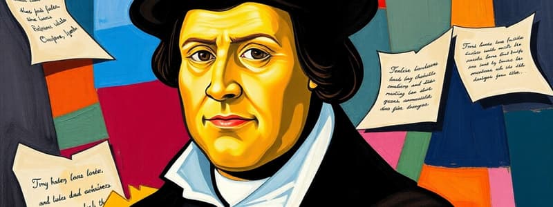 The Reformation: Martin Luther and Heresies