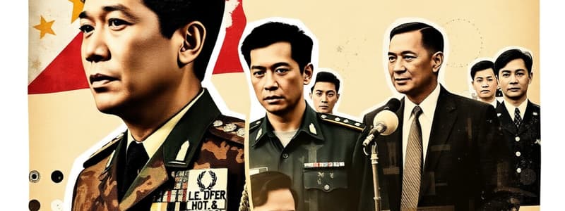 Ferdinand Marcos and Martial Law in the Philippines