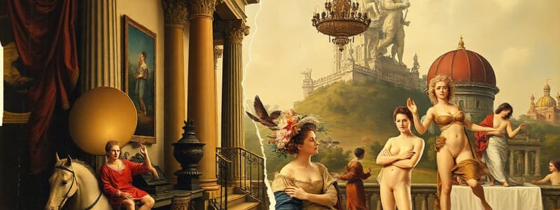 Rococo and Neoclassical Painting Quiz