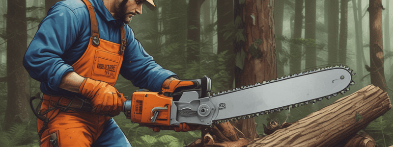 Chainsaw Maintenance and Safety