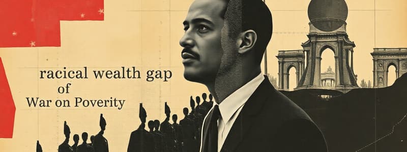 Impact of the War on Poverty and Racial Wealth Gap