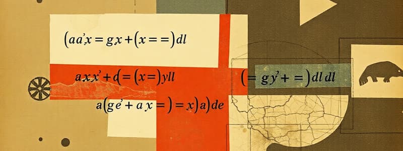 Absolute Value Equations and Inequalities