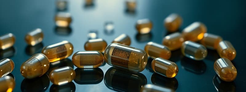 Gelatin Capsules and Manufacturing Processes