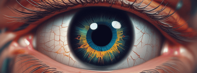 Anatomía del ojo y células visuales