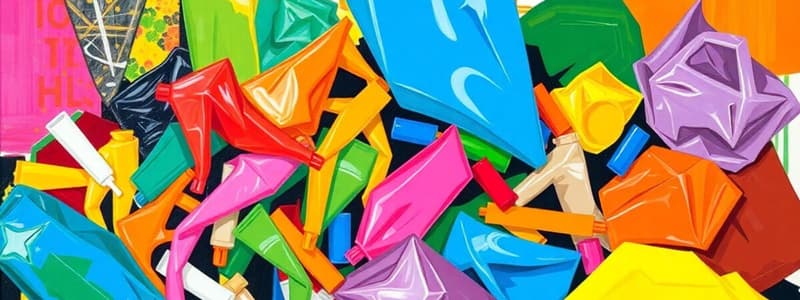 Plastics Manufacturing and Waste Management Quiz