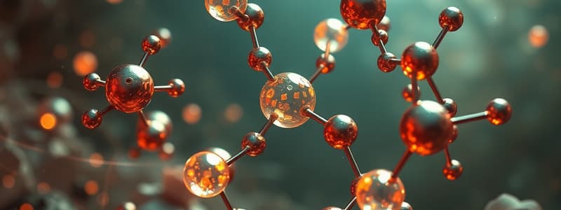 Chemistry Quiz: Molecular Structure and Classification