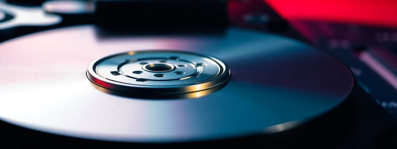 Disk Formatting Process