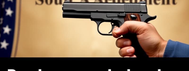 Gun Control Debate article "Pros/Cons" The Reflector