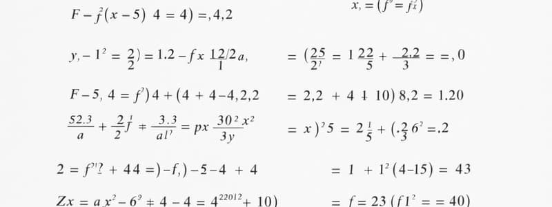 Systems of Equations Quiz