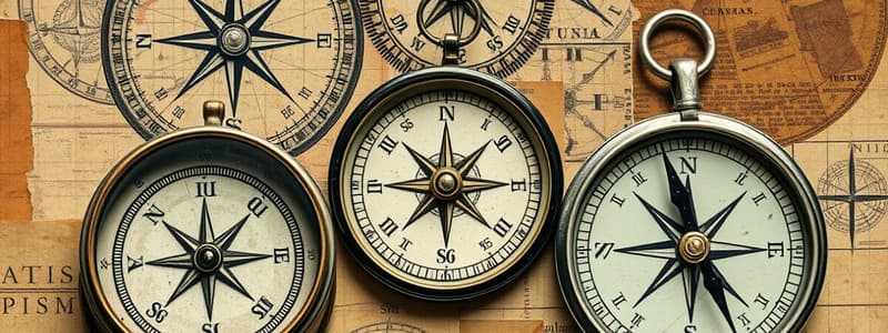 Navigational Instruments with Compasses