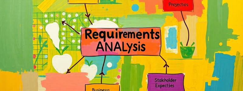 Requirements Analysis Chapter 3 - Pete