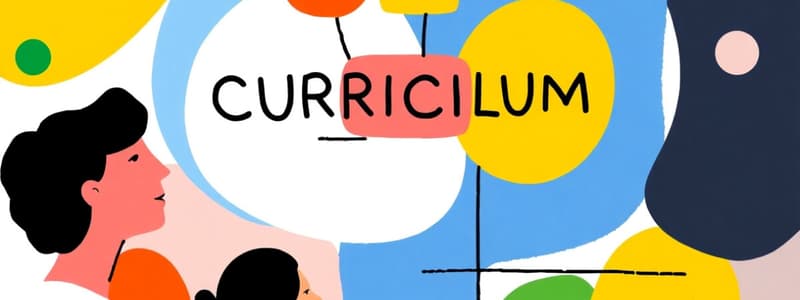 Introduction to Curriculum Concepts