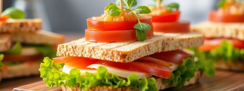 Creating Appealing Sandwich Platters