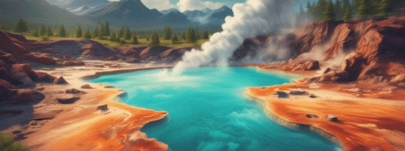 Hot Springs: Natural Wonders from Earth's Heat