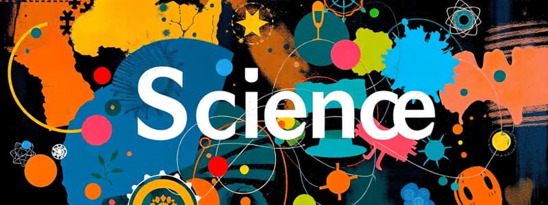 Definition and Branches of Science