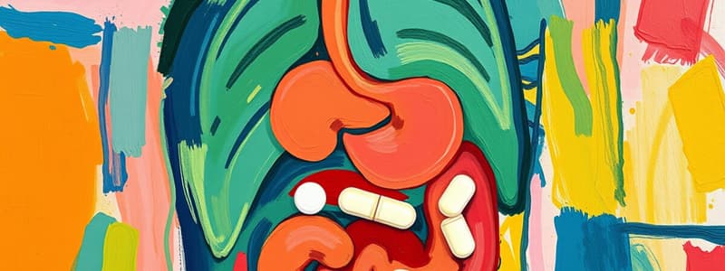 Pharmacology Quiz: Omeprazole and Peptic Ulcers