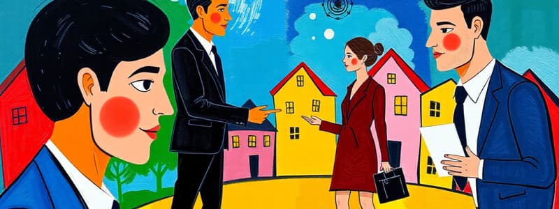 Real Estate Agency Relationships Quiz