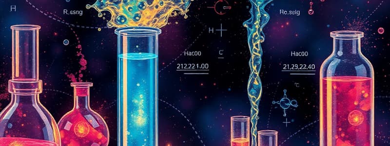 Chemical and Precipitation Reactions