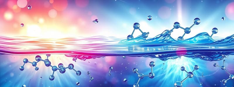 Water: The Polarity of Water Molecules