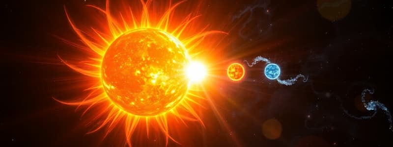 The Life Stages of the Sun and Energy Production