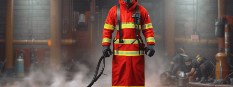 Firefighting Techniques Quiz