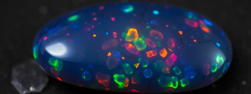 Characteristics of Black Opal