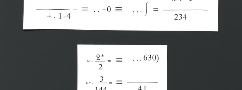 Algebra 2 Unit 6 Flashcards