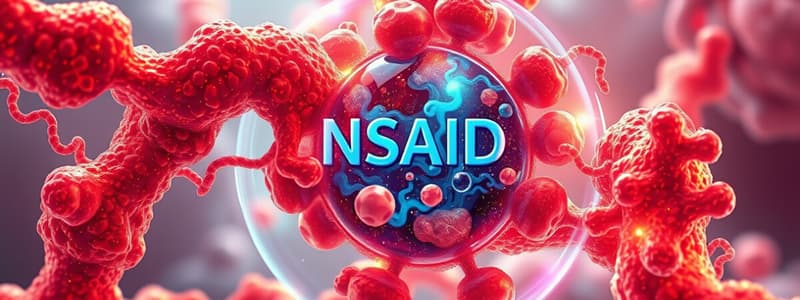 NSAIDs and Enzyme Inhibition Quiz