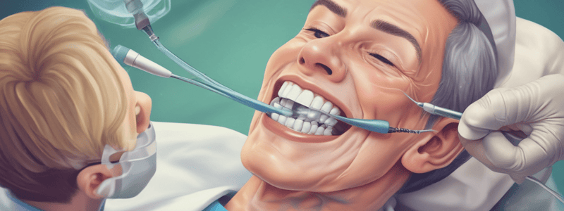 Dentistry: Local Anesthesia