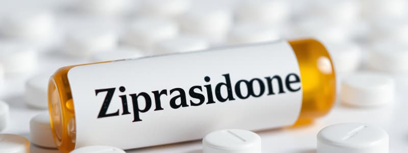 Ziprasidone Overview and Uses