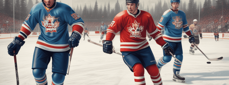 Interpretation of Lacrosse and Hockey in Canadian Identity